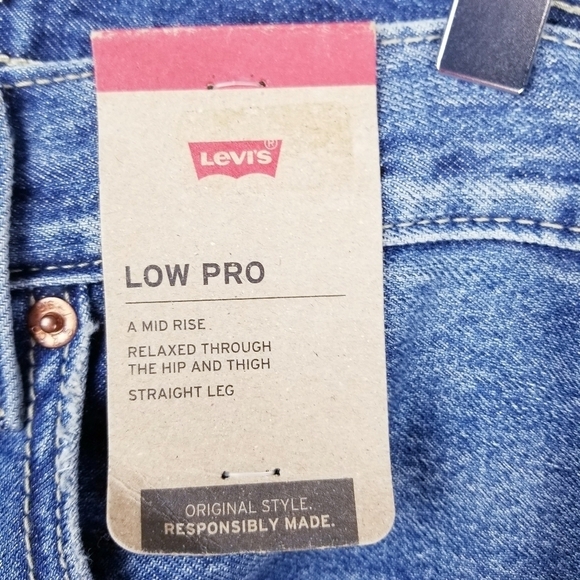 Levi's Low Pro Straight A09640006 Jeans NWT size 30 - Picture 9 of 14